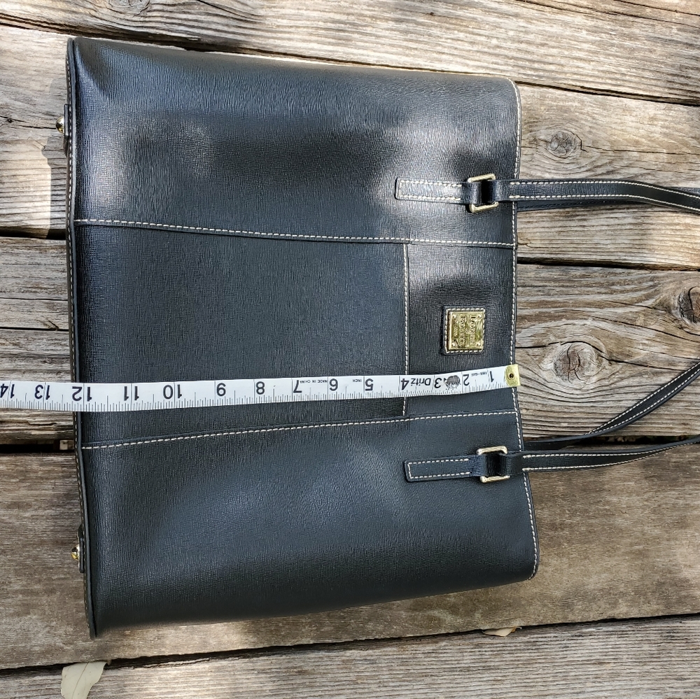 Dooney & Bourke Leather Tote - Picture 7 of 9